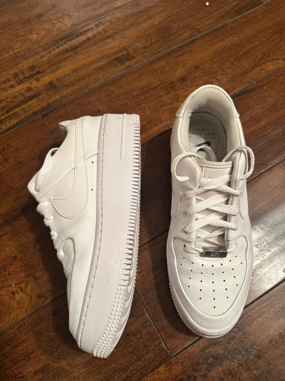 Nike Airforce 1 Sage Low in All-White Low-Top Sneakers model AR 5339-100